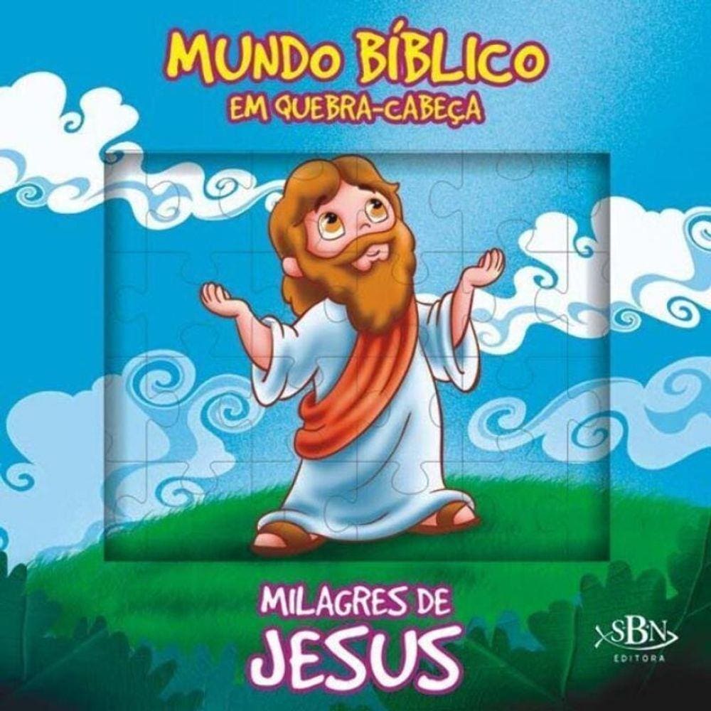 Mundo Biblico Em Quebra-cabeca - Milagres De Jesus