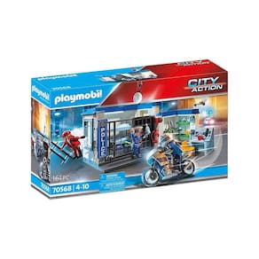 Playmobil City Action Fuga Da Prisão 161 Peças - 70568