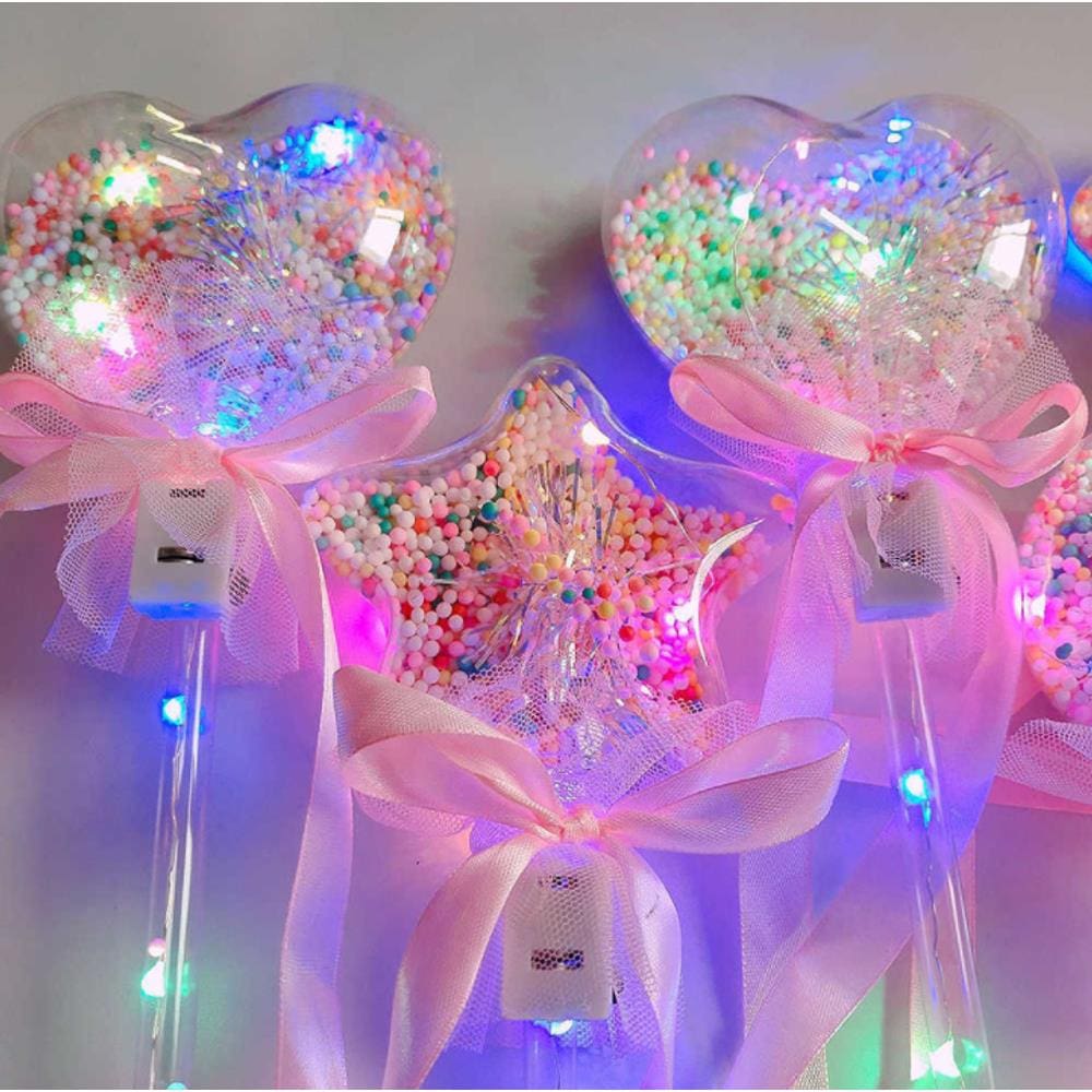Varinha Bastão Mágica Com Luz Carnaval Festa