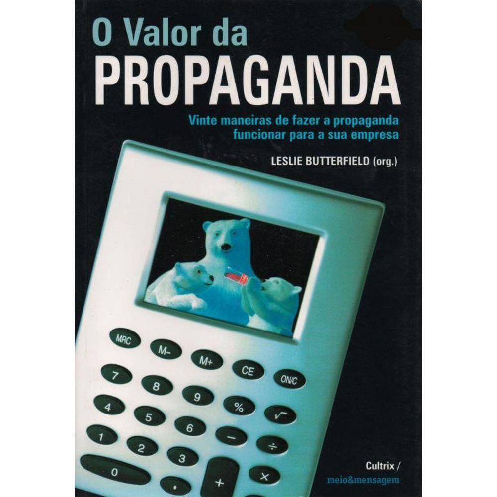 Valor da Propaganda,o