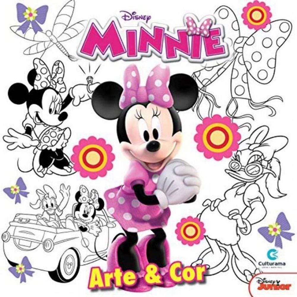 Arte E Cor Disney Minnie
