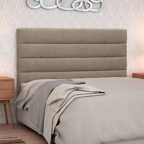 Cabeceira Casal Queen 160cm Greta Linho Areia