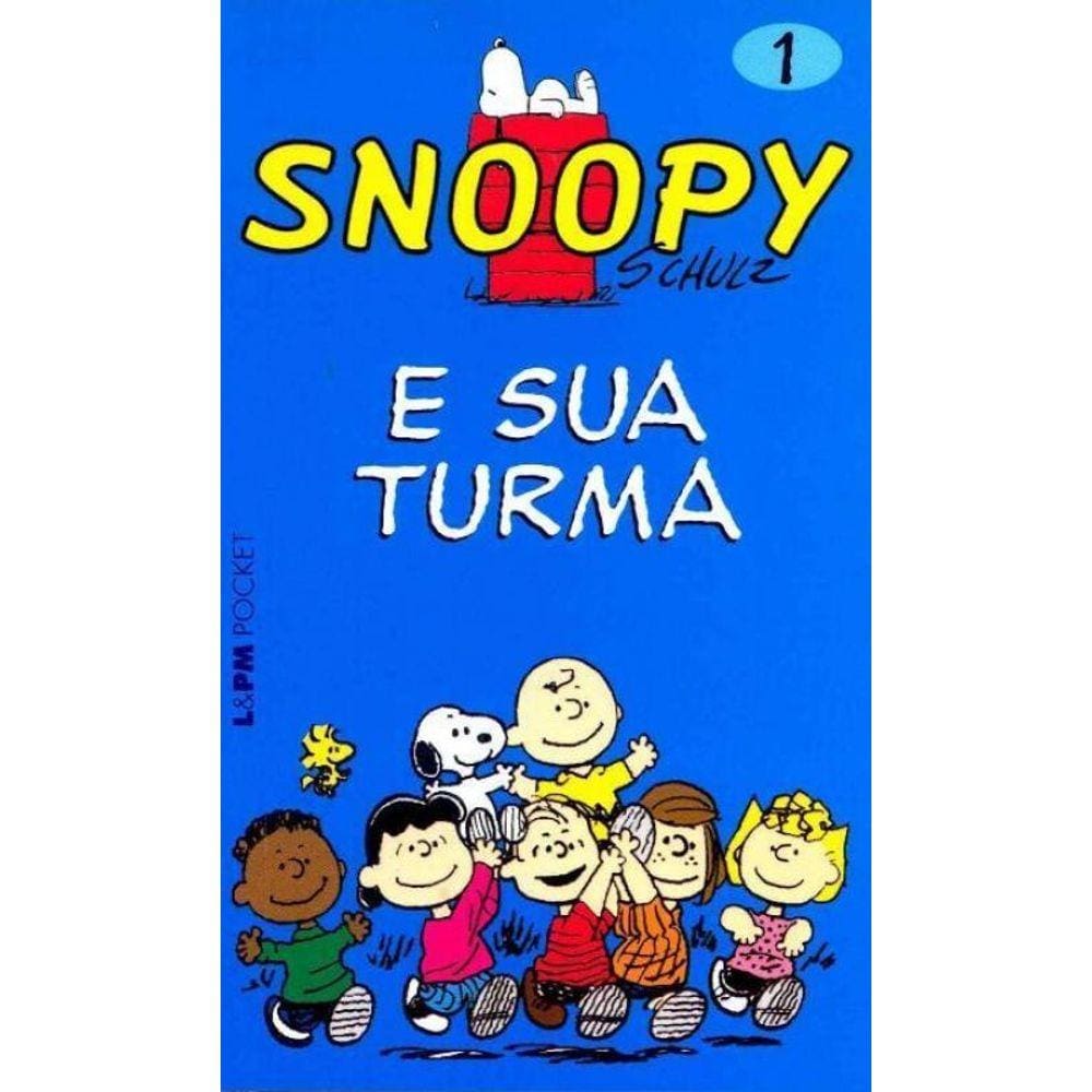 Snoopy 1 - Snoopy e Sua Turma - Bolso