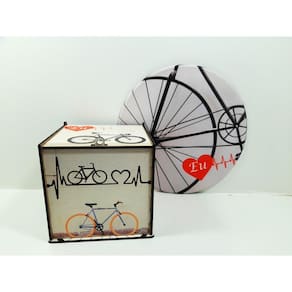 Kit Presente para Ciclistas com Mouse pad + caixa presente Art Bike