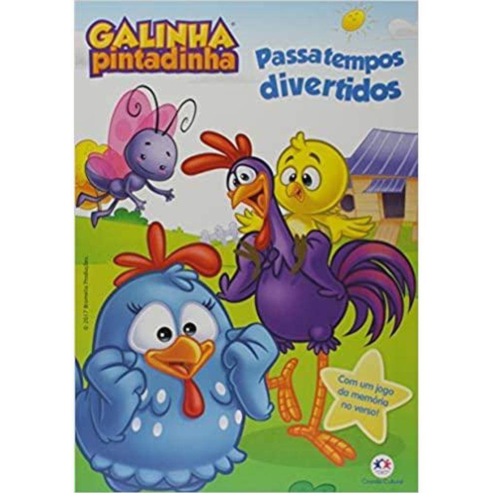 lembrancinha jogo da memoria da galinha pintadinha 