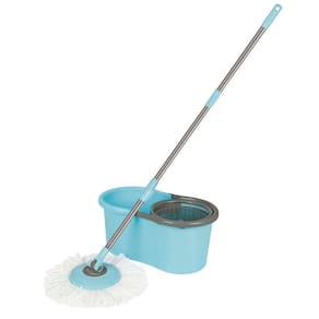 Balde Mop 13 Litros com Esfregão Mop 180° Limpeza Prática 8299 MOR
