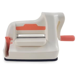 Mini Máquina De Corte E Relevo Emboss & Cutting Com Bases Em Acrílico Sunlit Embossing Machine 10 cm