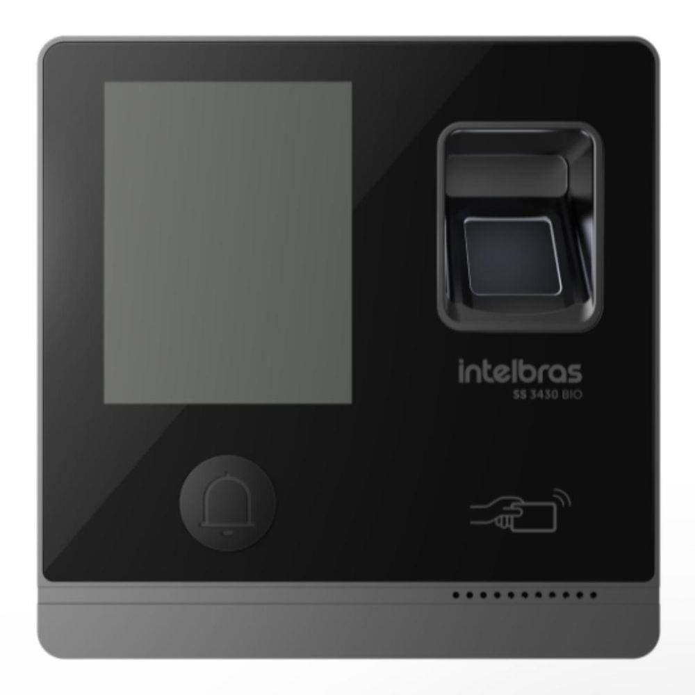 Controlador De Acesso Ss3430 Bio Mf Rfid Biometria Intelbras