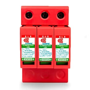 DPS - Dispositivo Proteção Surtos DC/CC CLAMPER SOLAR 150V 40kA
