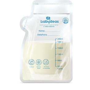 Kit Com 25 Sacos Para Armazenar Leite Materno Babydeas ®
