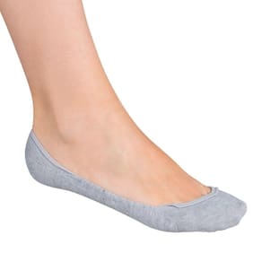 Meia Sapatilha Feminina Lupo Invisível Silicone 3287