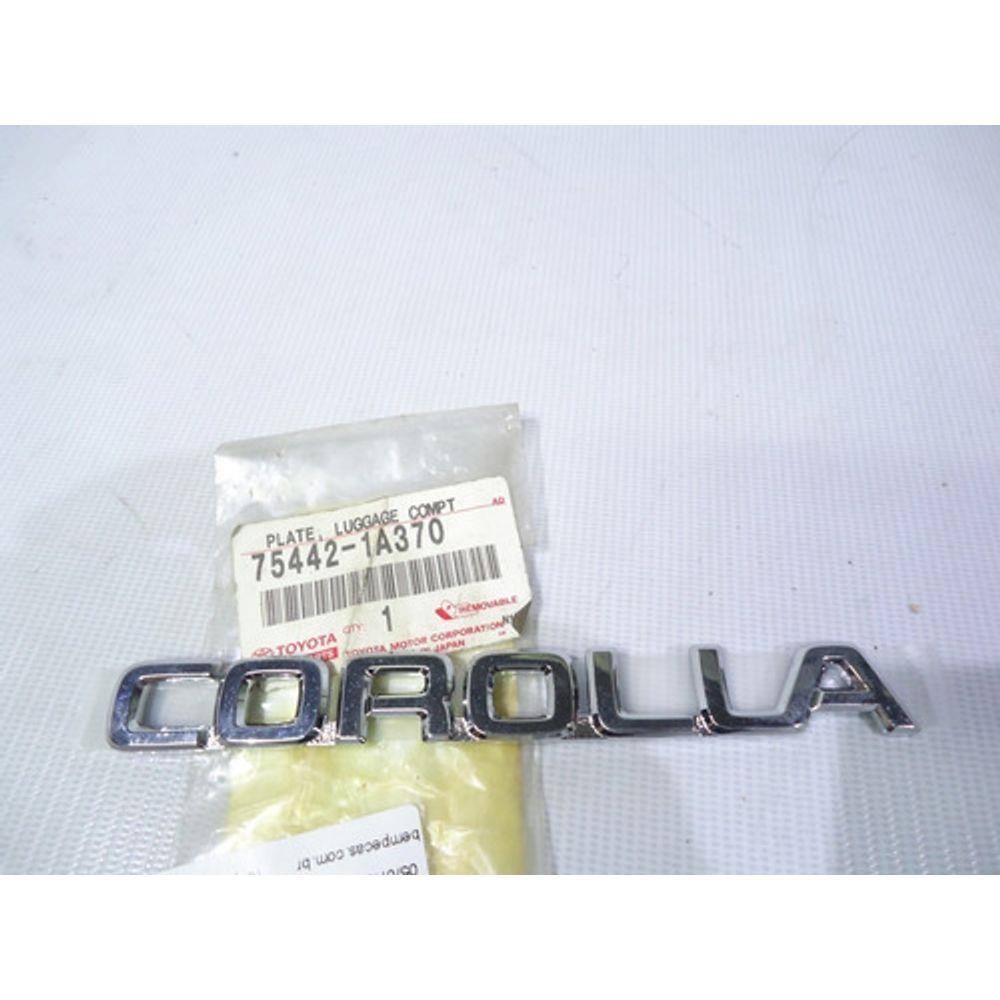 Emblema - Corolla - Cromado Da Tampa Traseira Corolla 98/01