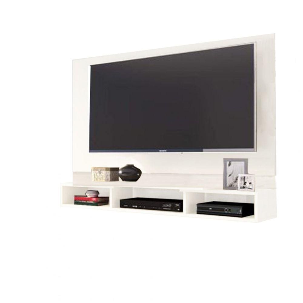 Painel Para Tv Até 32 Polegadas 3 Nichos Trovarelli Branco