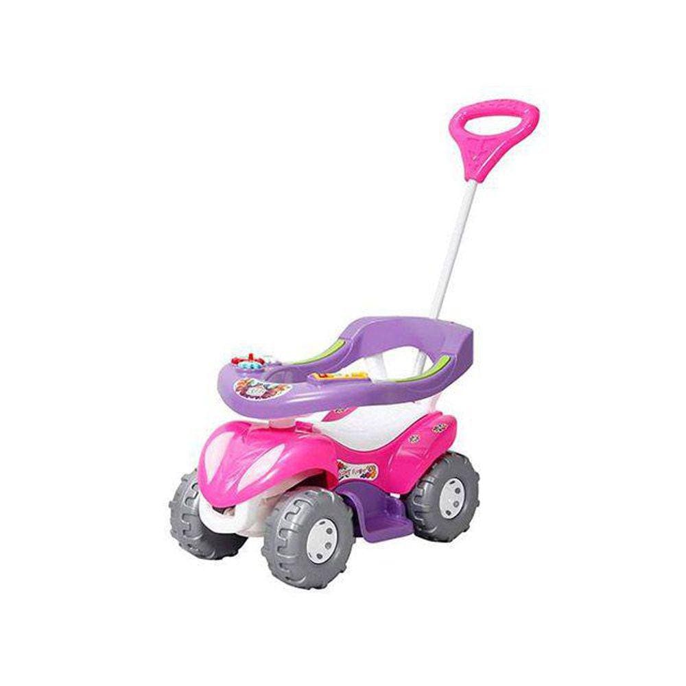 Carrinho Motoca Quadriciclo Cross Turbo - Calesita Rosa - Carrefour