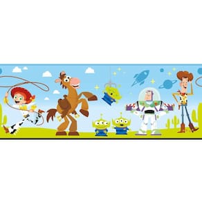 Faixa de Parede Toy Story Colorida + Cola | 1018