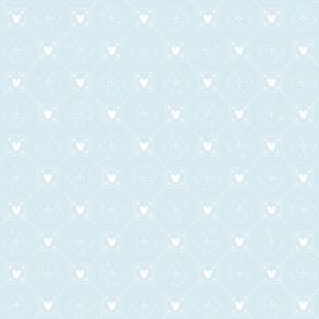 Papel de Parede Mickey Grade Azul + Cola | 0978