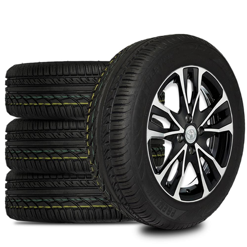 Kit 4 Pneus 195/60R15 Remoldado