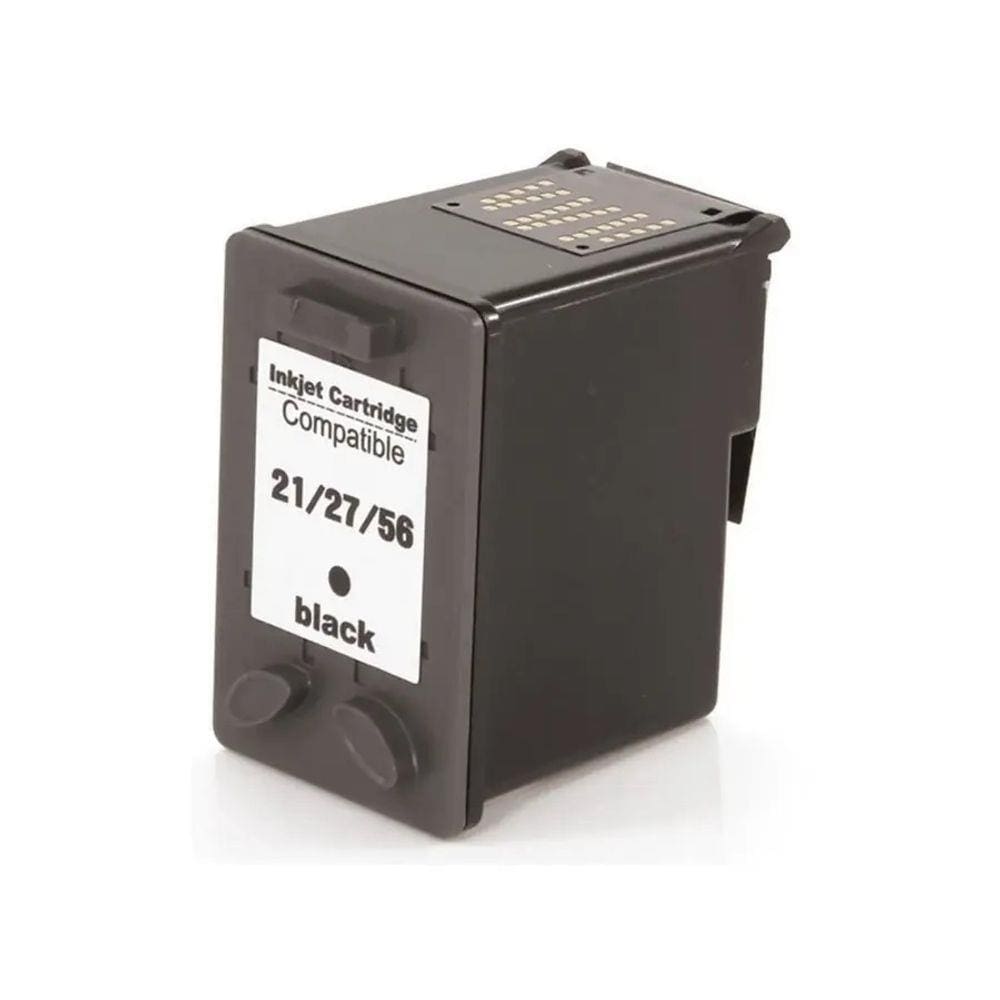 CARTUCHO DE TINTA PARA HP 21 27 56 PRETO 1315 4315 9650 5605 11Ml