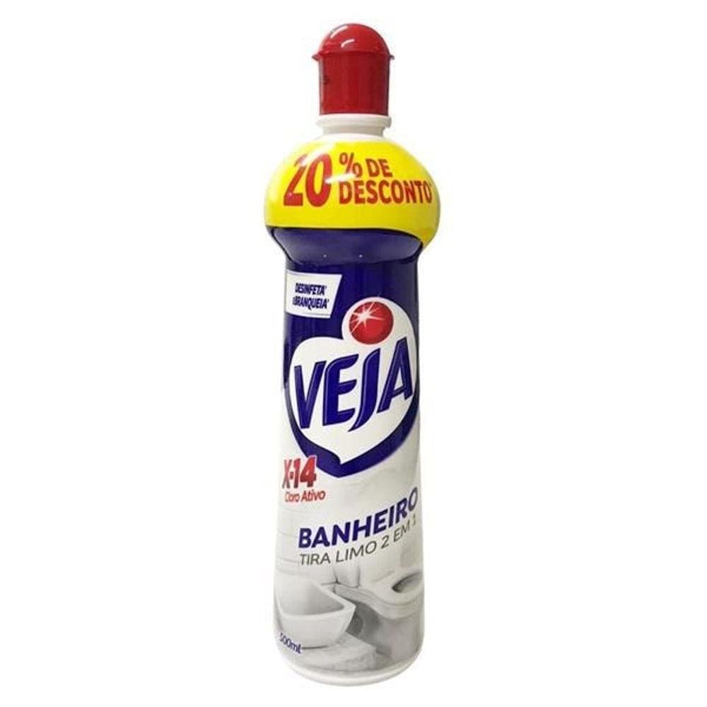 Veja Banheiro X14 Tira Limo Squeeze 500Ml