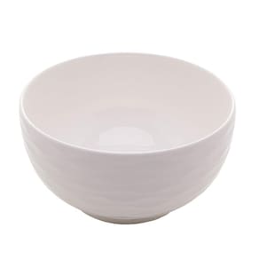 Bowl em Porcelana New Bone - Linha Lagos - 11,5Cm X 6Cm - Branco