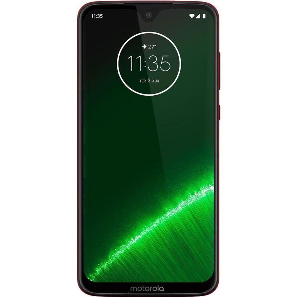 Usado: Motorola Moto G7 Plus 64GB Rubi Bom - Trocafone