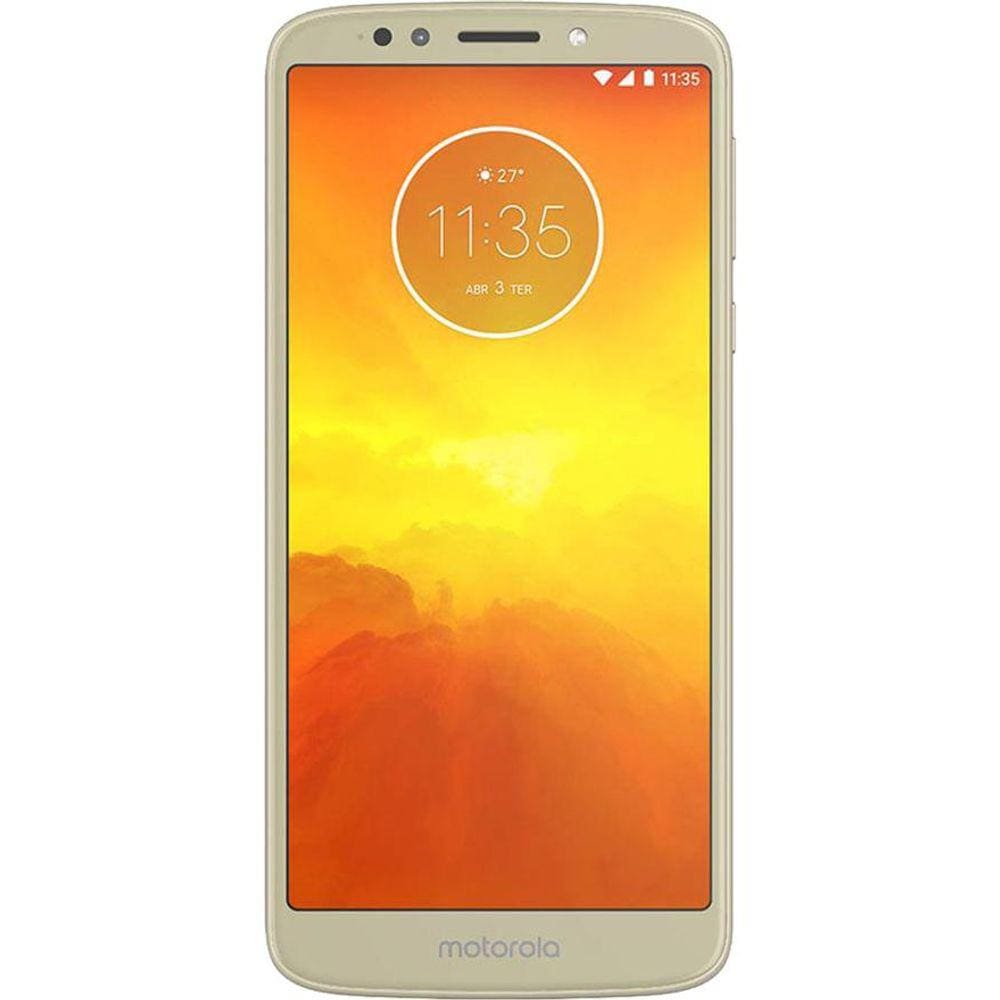 Usado: Motorola Moto E5 16GB Ouro Muito Bom - Trocafone