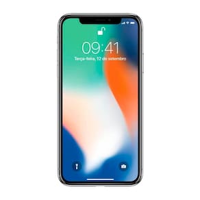Usado: iPhone X 64GB Prateado Bom - Trocafone
