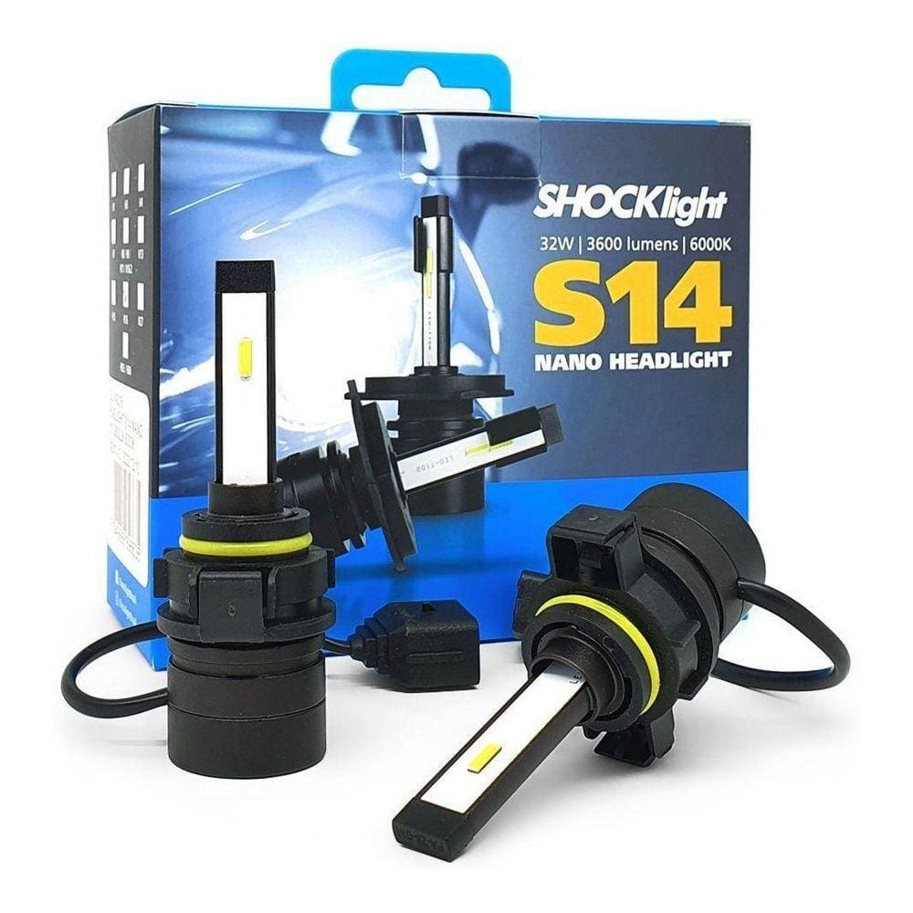 Lâmpada Super Led Mini Shocklight 32w S14 Nano H16 6000k