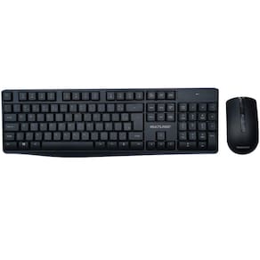 Kit Teclado E Mouse Sem Fio 2.4Ghz Multimídia Usb Com Pilhas Tc270