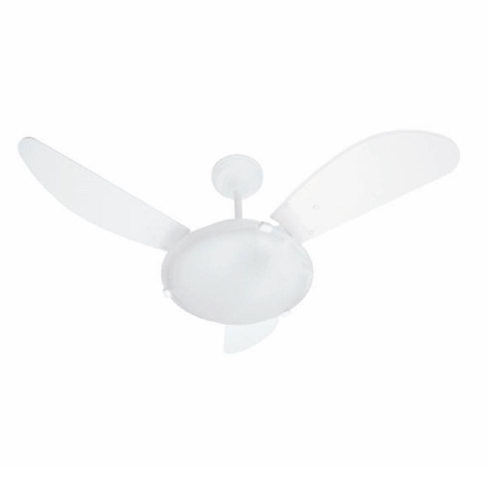 Ventilador Teto Arge Majestic Viena 98cm 3 Pás Branco 127v