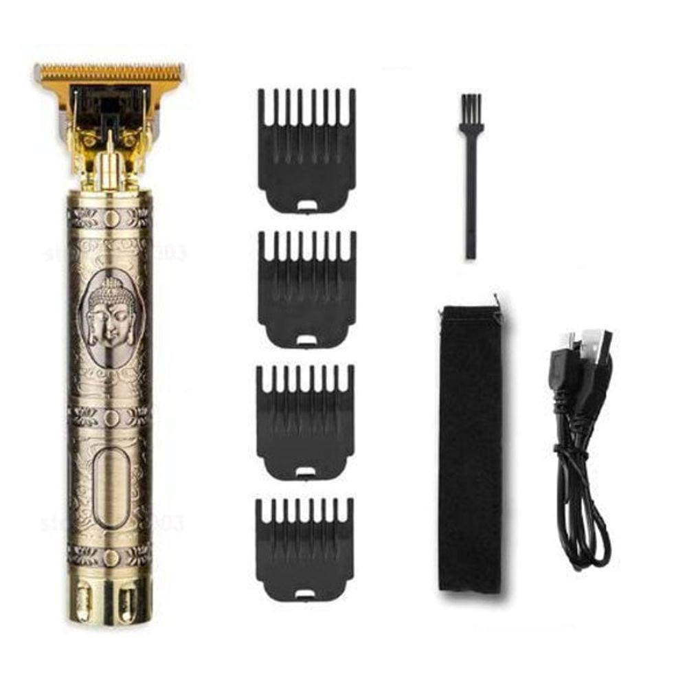 Barbeador Acabamento Barba Modelo Vintage T9 Profissional