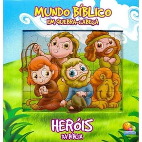Mundo Bíblico em Quebra-cabeça - Heróis da Bíblia