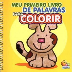 Meu Primeiro Livro De Palavras Para Colorir