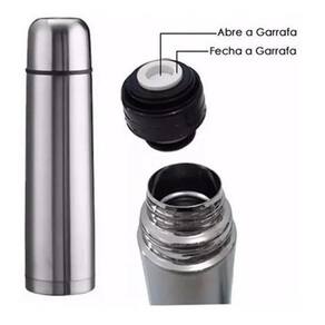 Garrafa Térmica Em Aço Inox Água, Suco, Chá E Café 950Ml
