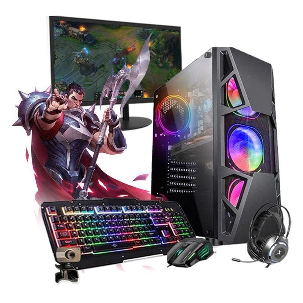 Pc Gamer Darius Completo I5 3ºger. Gtx 1650 16Gb Ssd 480Gb