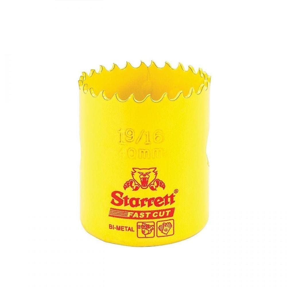 Serra Copo Starrett Bimetal 40Mm (Fast Cut)