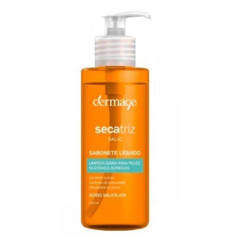 Sabonete Líquido Dermage Secatriz Salic Dermage 115Ml