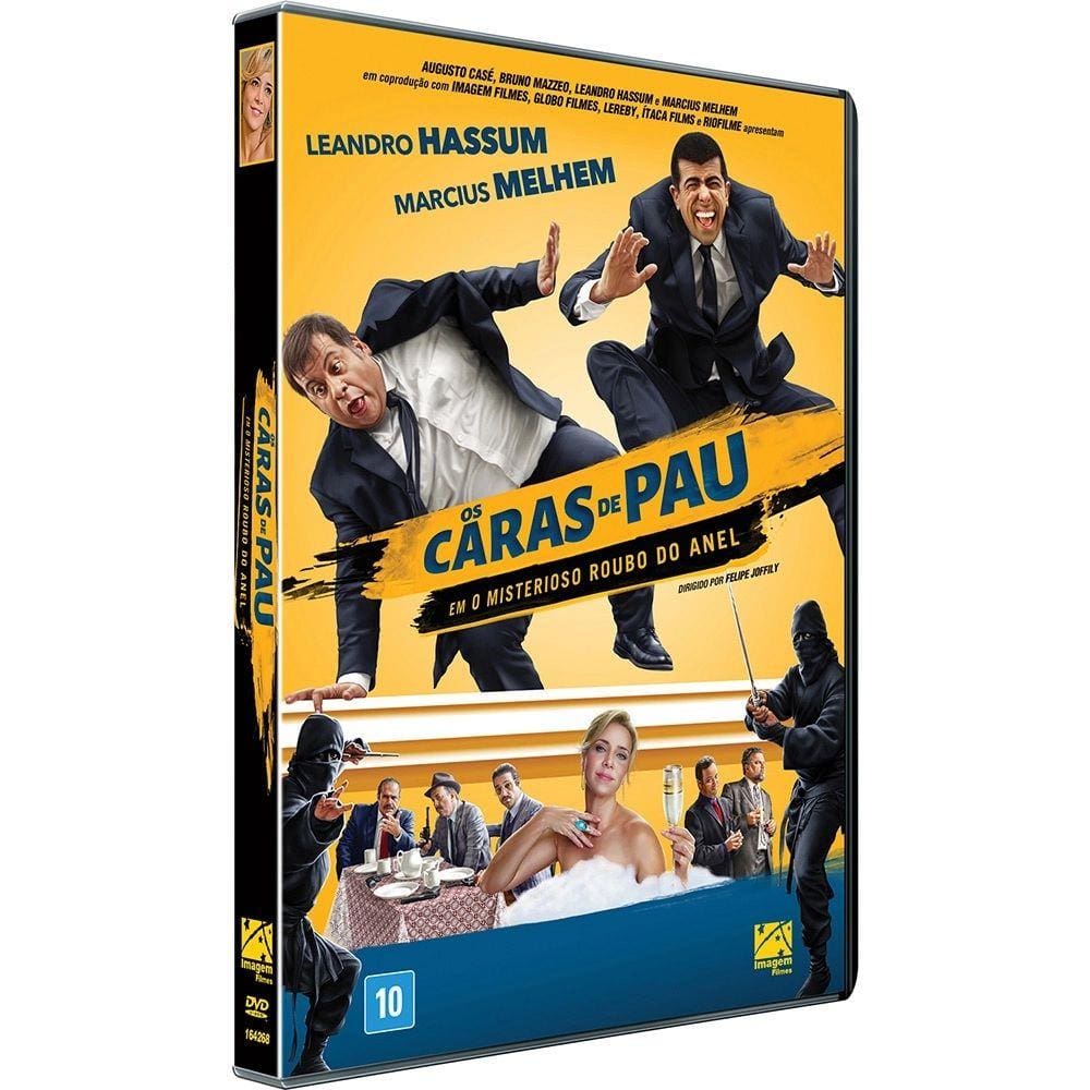 DVD Os Caras de Pau em O Misterioso Roubo do Anel - IMAGEM