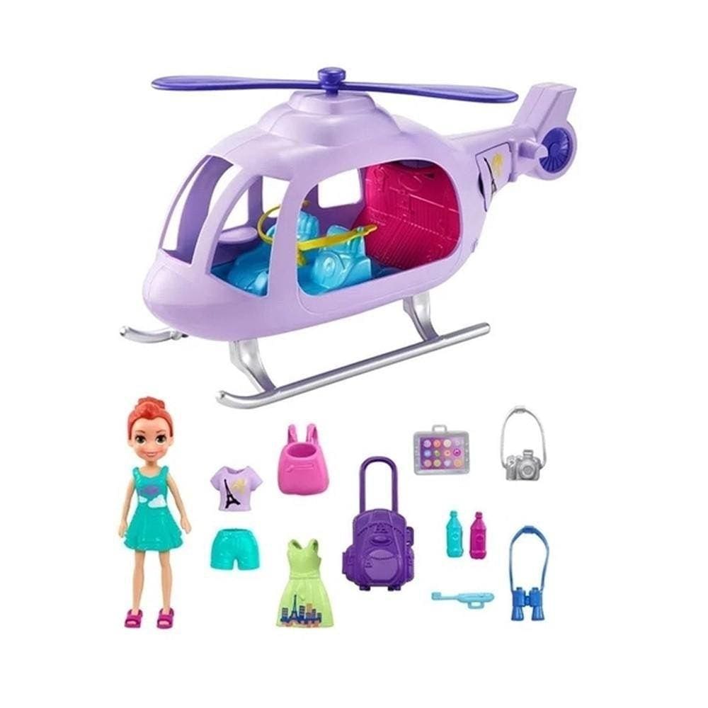 Boneca Polly Pocket Lila Com Bichinho - Mattel Gdm11