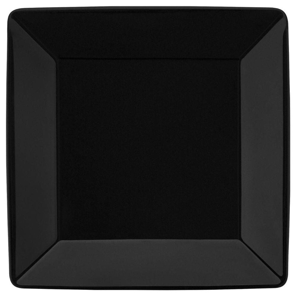 Prato Sobremesa Quartier Preto Quadrado 20,5 cm Oxford