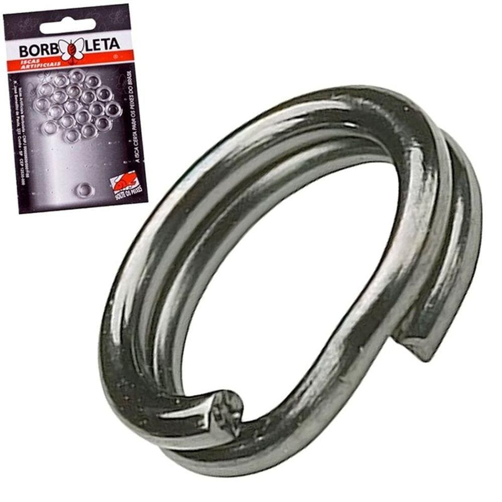 Argola Borboleta Inox 6.0mm (20un)
