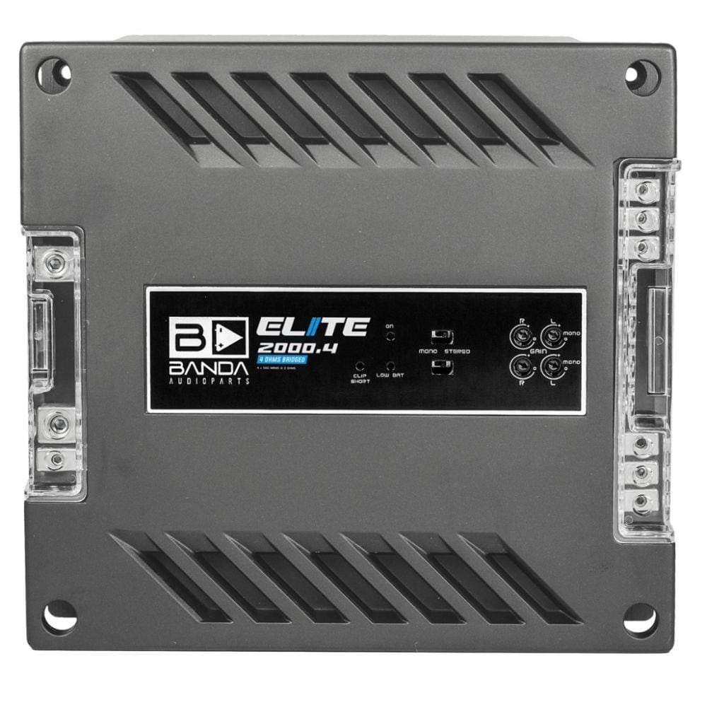 Módulo Amplificador Banda Elite 2000.4 2000W Rms 2 Ohms 4 Canais