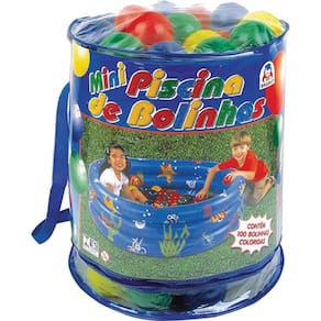 Piscina de bolinhas Estampada 100 Bolinhas Braskit