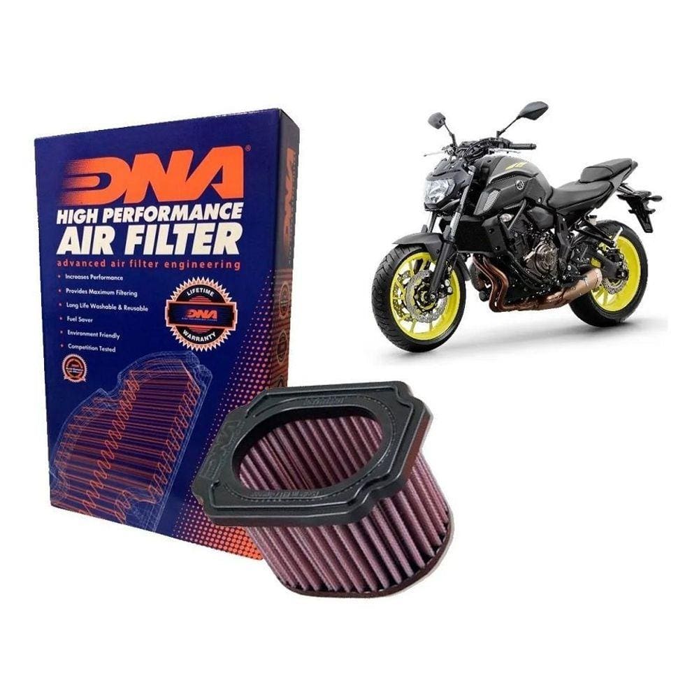 Filtro ar DNA R-Y7N14-01 Yamaha MT07 MT-07 2014 2015 2016