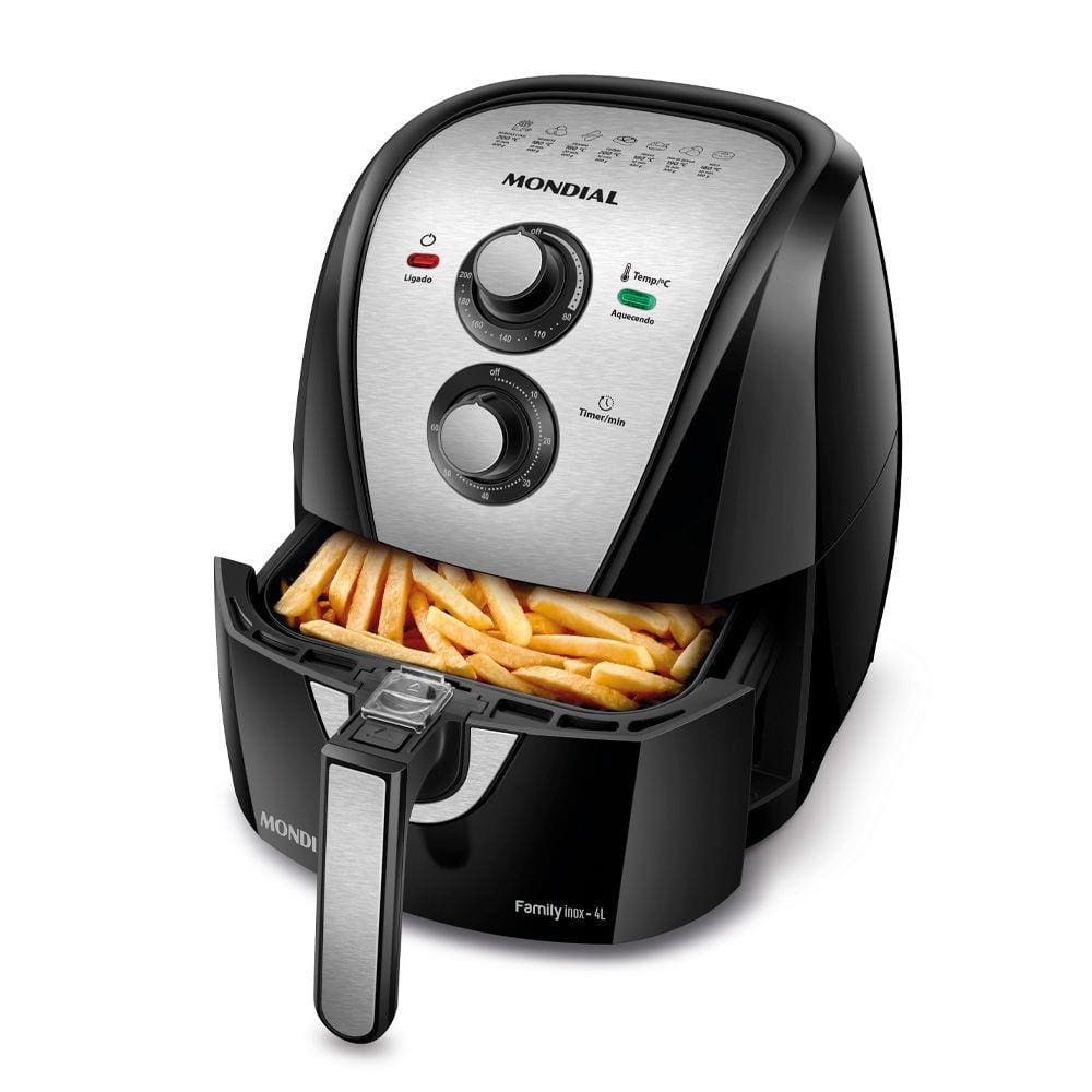 Fritadeira Elétrica sem Óleo Air Fryer 4,2l com Timer Bfr14p Britânia