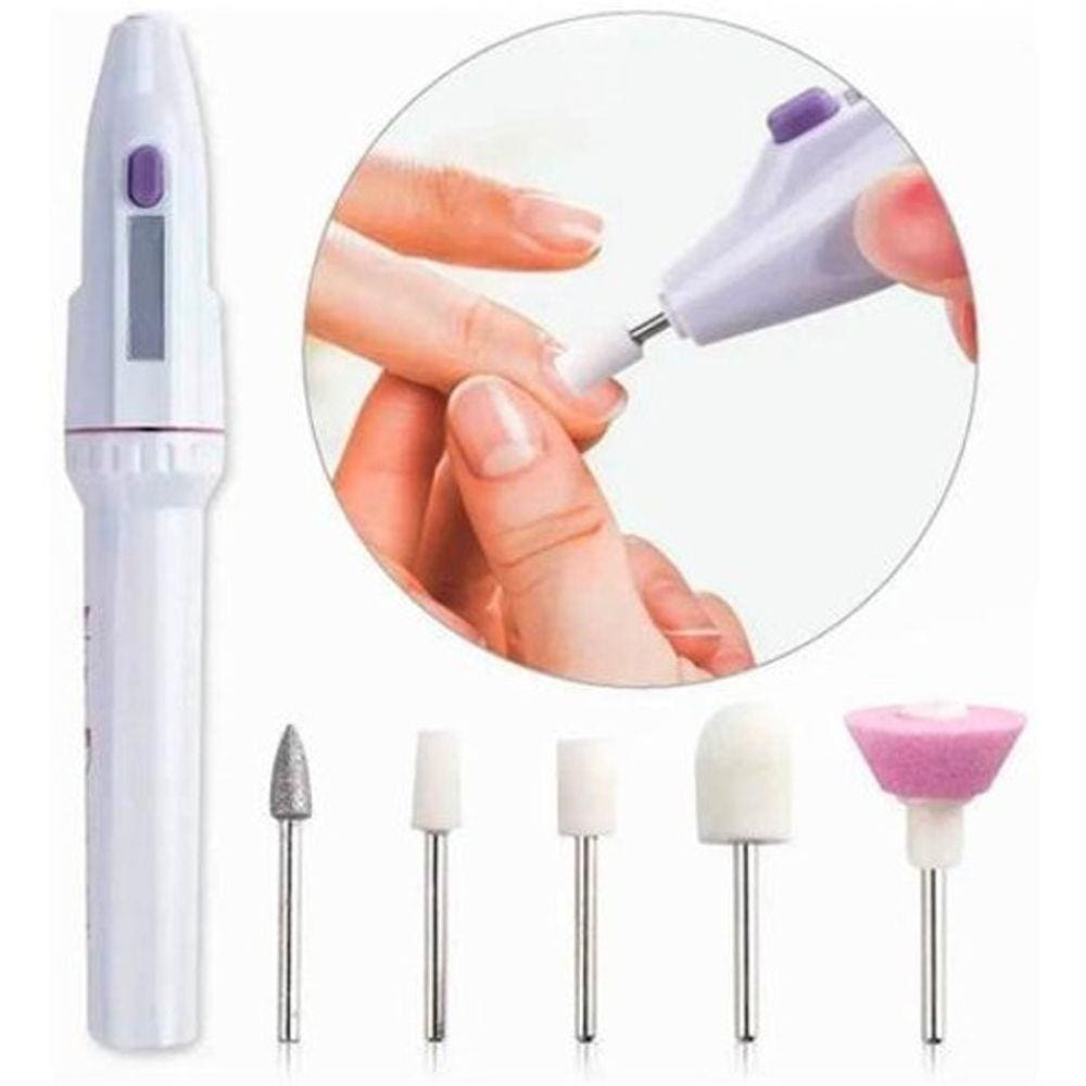 Lixadeira Elétrica De Unhas Lixador De Unha
