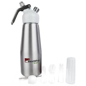 Garrafa de Chantilly BestWhip Cream Whip Tall 500 ml Inox