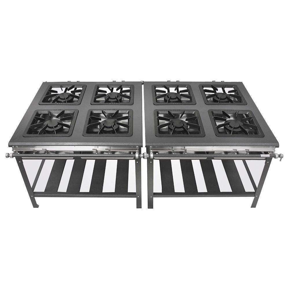 Fogão 8 Bocas Extra Metal Brey 308