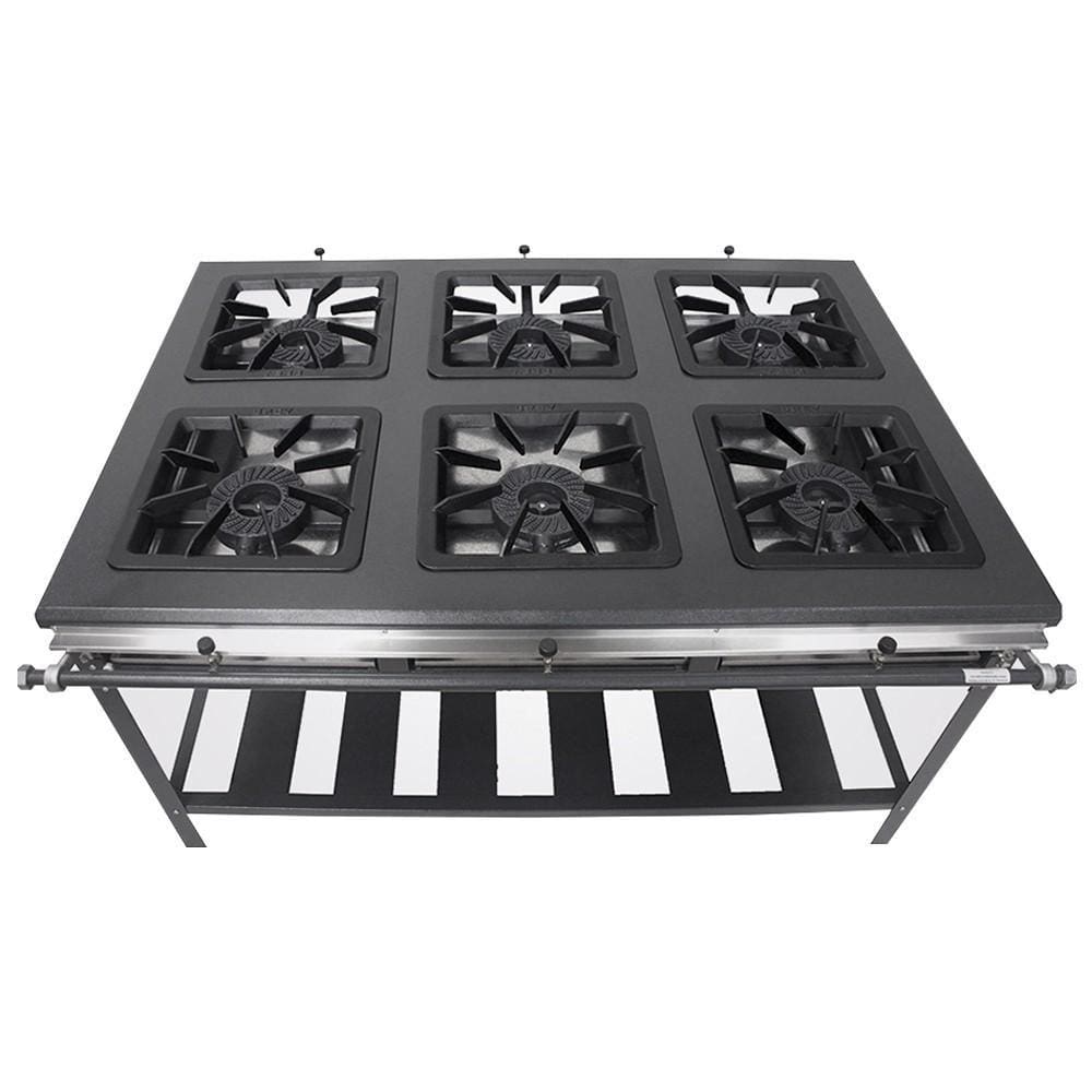 Fogão 6 Bocas Extra Metal Brey 306