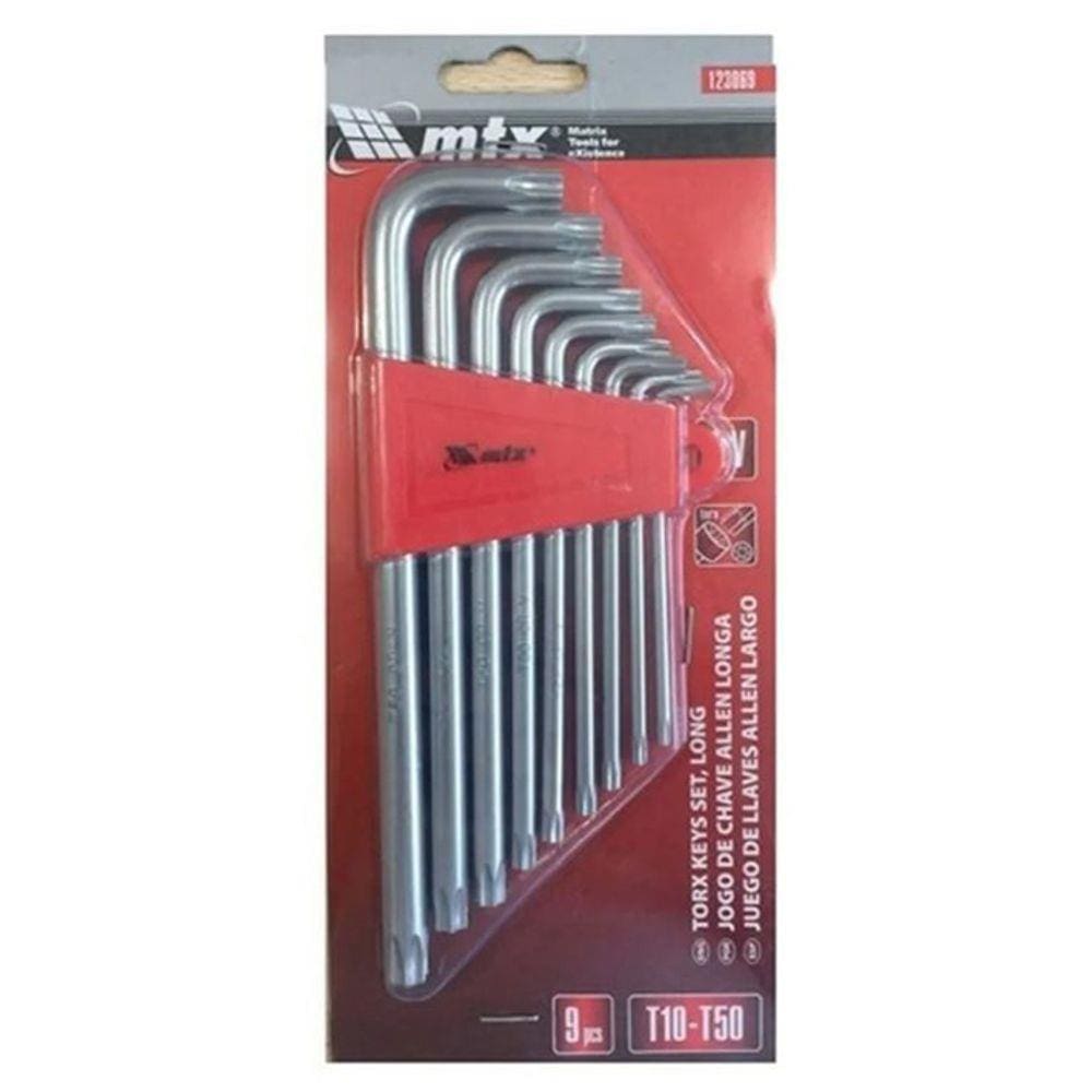Jogo De Chaves Tork Longa T10 - T50 9 Peças Mtx 123069